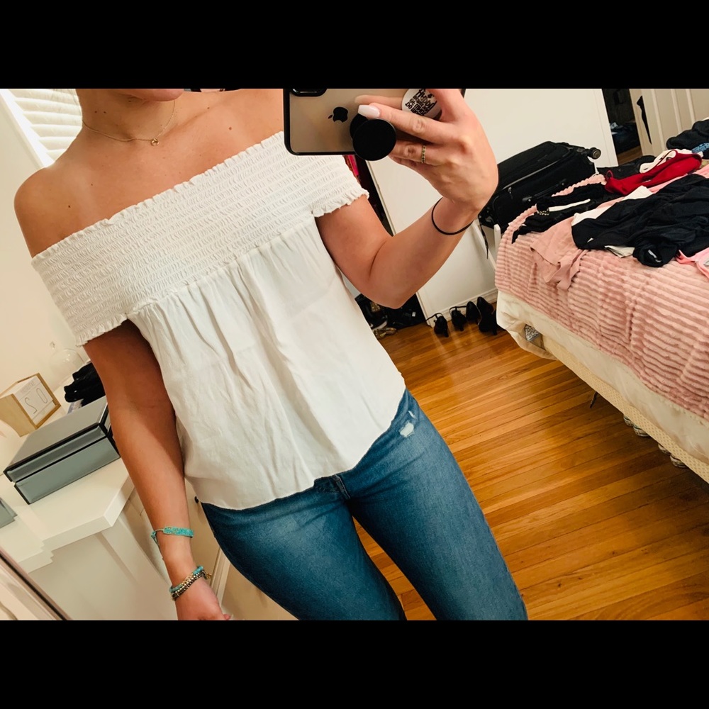 Brandy Melville Off The Shoulder Top
